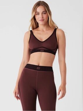 Alo Yoga Line Up Bra & Legging Set